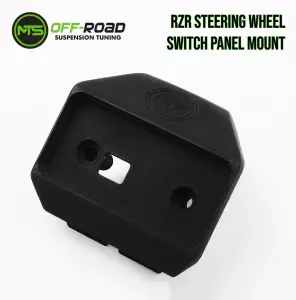 Accessories - Steering Wheels And Controls - MTS OFF-ROAD SUSPENSION - Switch-Pros Steering Wheel Mount For RZR