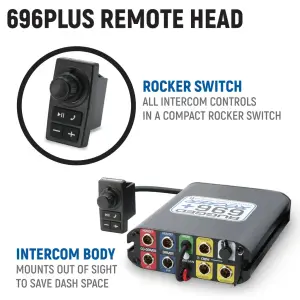 Rugged Radios - Can-Am Maverick R Complete Communication Kit with Rocker Switch Intercom and 2-Way Radio - Image 6