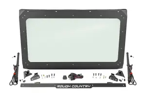 Rough Country - Electric Tilt Windshield Glass | Can-Am Defender HD 8/HD 9/HD 10 - Image 2