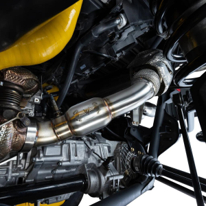 Evolution Power - EVP Racing 3" Down Pipe with Bullet Muffler for 2024 Can-Am Maverick R - Image 2