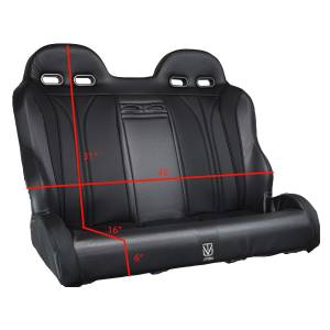 UTVMA - RZR Four Seat 1000/900 Rear Bench Seat with Harnesses- 2014-2023 - Image 5