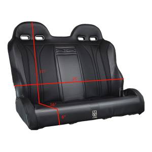 UTVMA - RZR 1000 Rear Bench Seat and Front Bucket Seats Set - Image 7