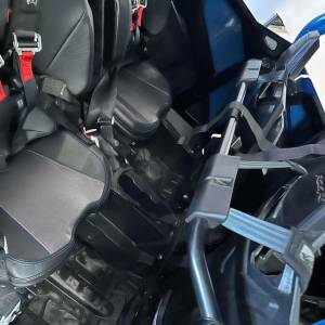 Polaris RZR Pro Series Four Seat  Front Driver and Passenger (3″) Seat Rail Extension (Set of 2)