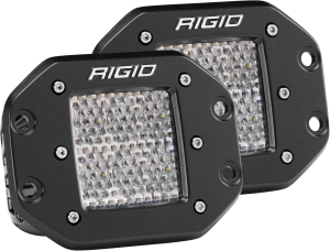 Diffused Flush Mount Pair D-Series Pro RIGID Industries