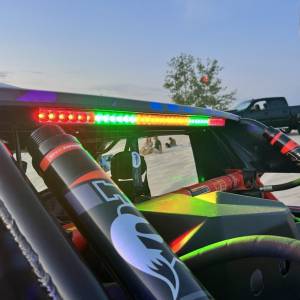 Rear Light Bar Store - Polaris Ranger LED Rear Light Bar - Baja Sur Dual-Color - Image 3