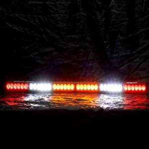 Rear Light Bar Store - RLB Rear Chase LED Light Bar - Baja Sur V3 Dual Color - 22", BLUE/GREEN - Image 2