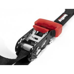 PRP Seats - Speed Strap 1" x 15' Ratchet Tie Down w/ Snap 'S' Hooks and Soft Tie (2Pack) - Image 3