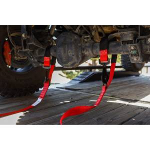 PRP Seats - Speed Strap 2" x 10' Ratchet Tie Down w/ Twisted Snap Hooks & Axle Strap Combo - Image 10