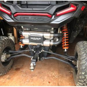 MBRP - Dual Slip-on Muffler 2018-2023 Polaris RZR XP 1000/ RZR RS1 - Performance Series - Image 2