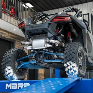 MBRP - 2020-2024 RZR Pro XP / Turbo R 2.5" Slip-on, Active Exhaust, Dual Out - Image 10