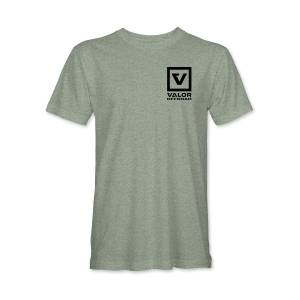 Valor Offroad Heather Green Tee - Apparel