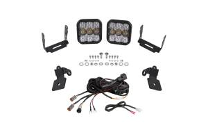 Diode Dynamics - 20-Present Polaris RZR A-Pillar LED Pod Kit, SS5 Pro White Combo Diode Dynamics - Image 1