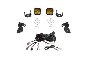 Diode Dynamics - 20-Present Polaris RZR A-Pillar LED Pod Kit, SS3 Pro Yellow Combo Diode Dynamics - Image 1