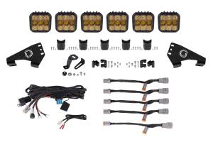 Diode Dynamics - 20-Present Polaris RZR SS5 Pro CrossLink Roof Yellow Combo Lightbar Kit Diode Dynamics - Image 1