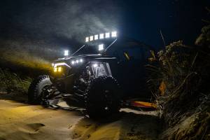 Diode Dynamics - 20-Present Polaris RZR SS5 Pro CrossLink Roof Yellow Combo Lightbar Kit Diode Dynamics - Image 4