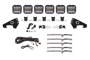 20-Present Polaris RZR SS5 Sport CrossLink Roof White Combo Lightbar Kit Diode Dynamics