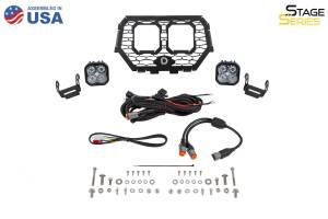 Diode Dynamics - Stage Series LED Grille Kit for 2014-2018 Polaris RZR XP, Pro Yellow Fog Diode Dynamics - Image 7