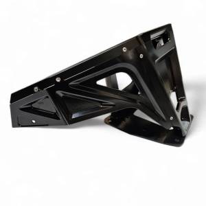 Elektric Offroad Designs - 2022+ Polaris Rzr Pro R/ Turbo R Billet Front Winch Bumper Anodized Black - Image 5