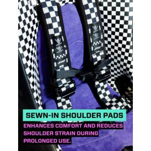 PRP Seats - Shreddy 4.2 Harness – Checkered - Image 7