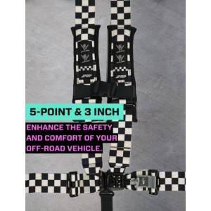 PRP Seats - Shreddy 5.3 Harness – Checkered - Image 2