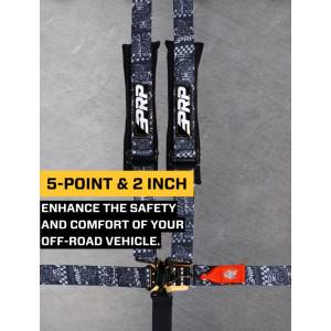 PRP Seats - 5.2 Harness With Removable Pads – Don’t Tread on Me - Image 2