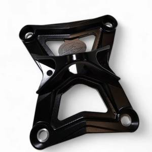 2020-2024 Polaris RZR Pro XP Radius Rod Plate with Tow Hook Black