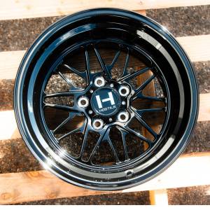 Hostile Wheels - HF26 Gecko UTV Forged Wheel 5Lug (Full Satin Black) - Image 3