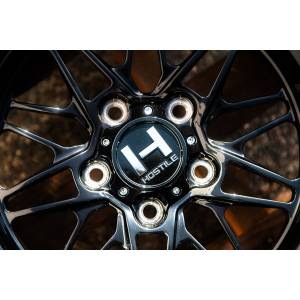 Hostile Wheels - HF26 Gecko UTV Forged Wheel 5Lug (Full Satin Black) - Image 9