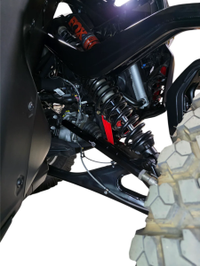 2024+ Can Am Maverick R Billet Tie Rods Anodized Black